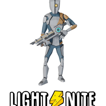 Light⚡Nite Robot Logo